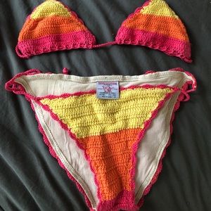 True Religion Crochet Swimsuit